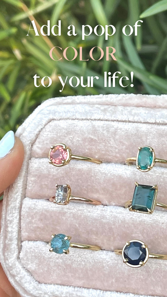 Add a pop of COLOR to your life!💎✨🍭