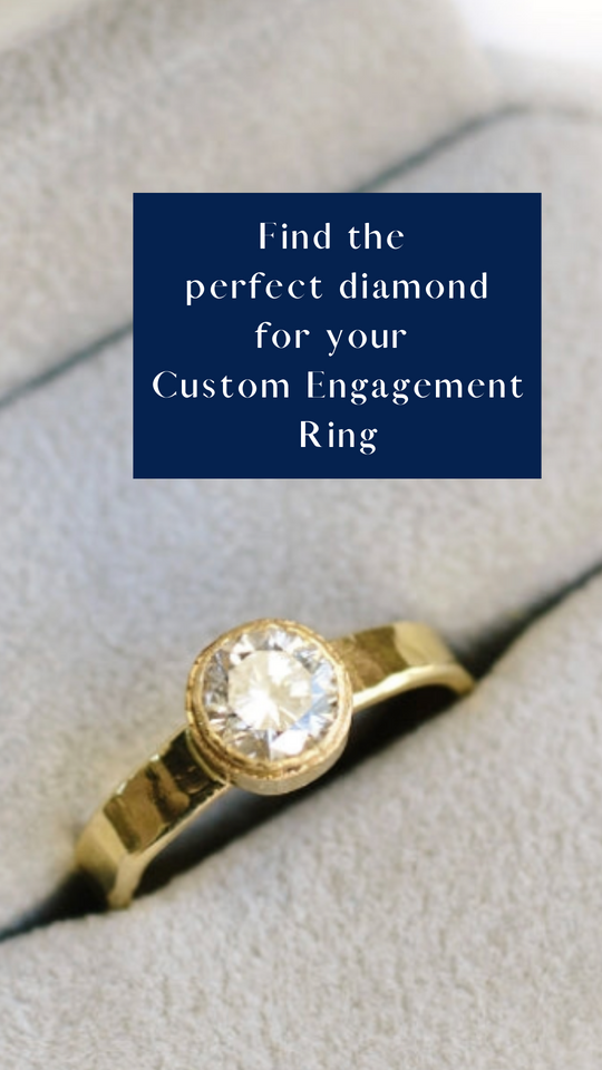 Find the PERFECT Diamond for Your Custom Engagement Ring!