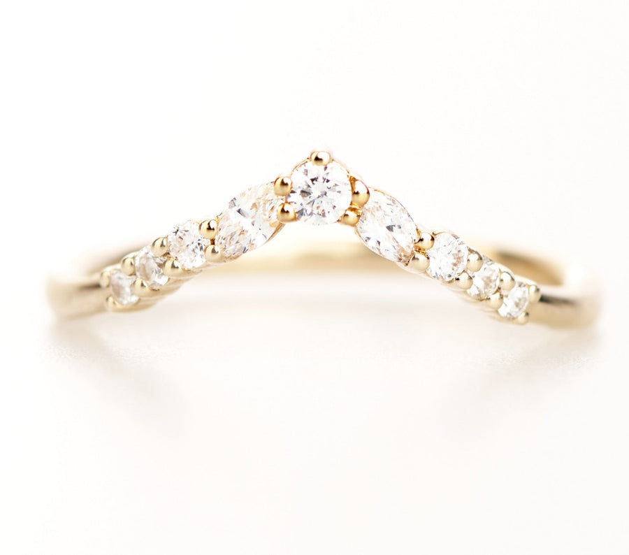 Delicate Heights Diamond Stacking Ring - MTD