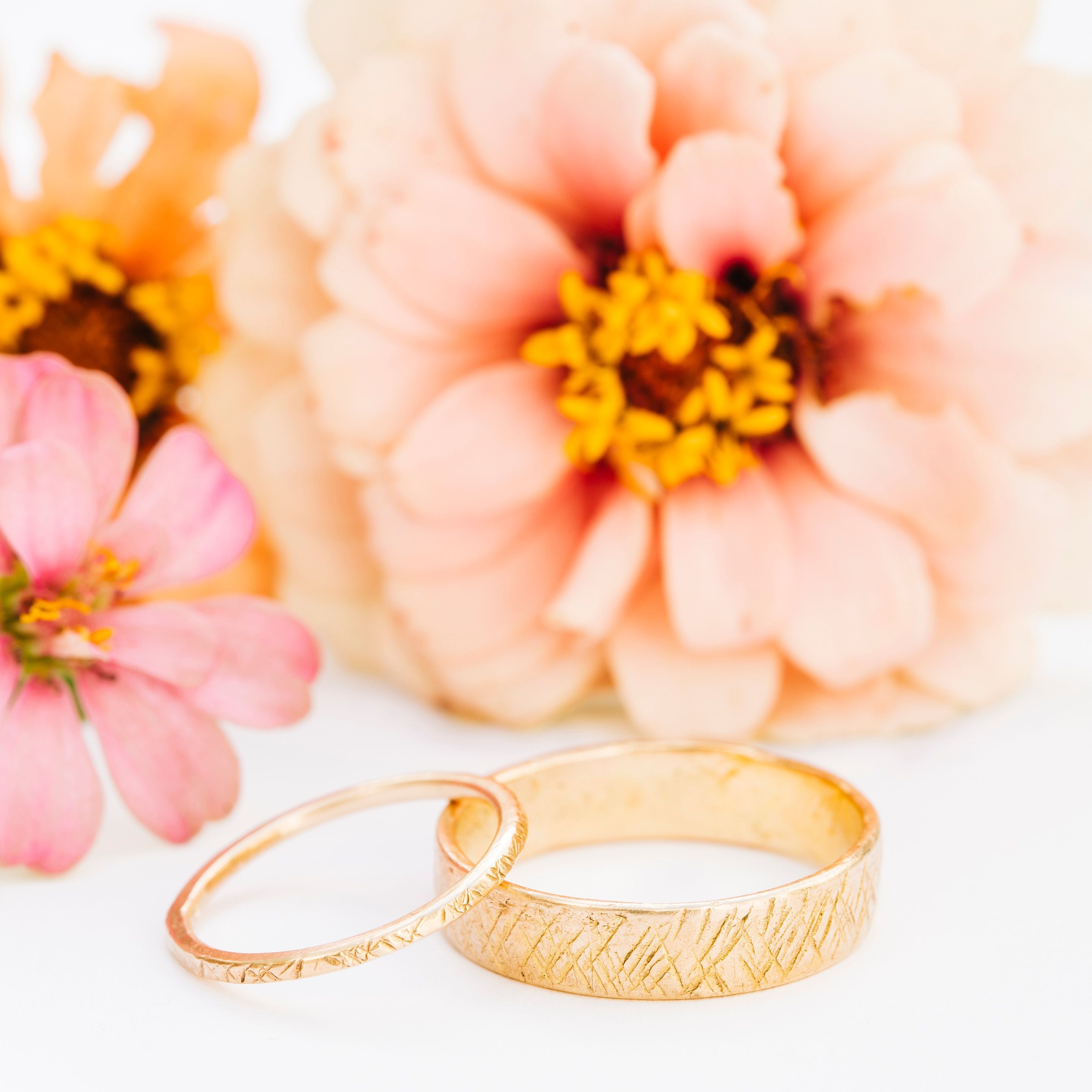 The Beauty of Hand-Hammered Wedding Bands - MTD