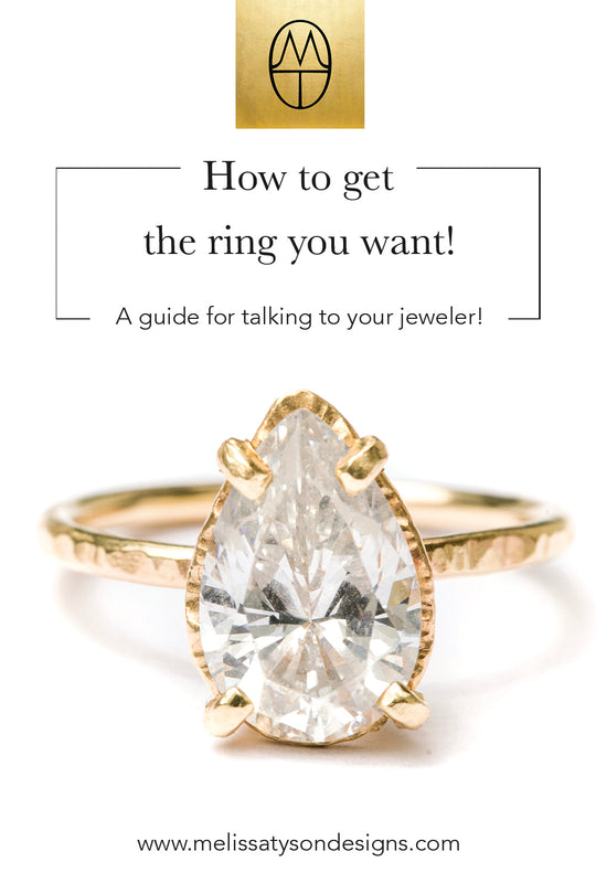 How to get THE RING from your favorite jewelry designer?