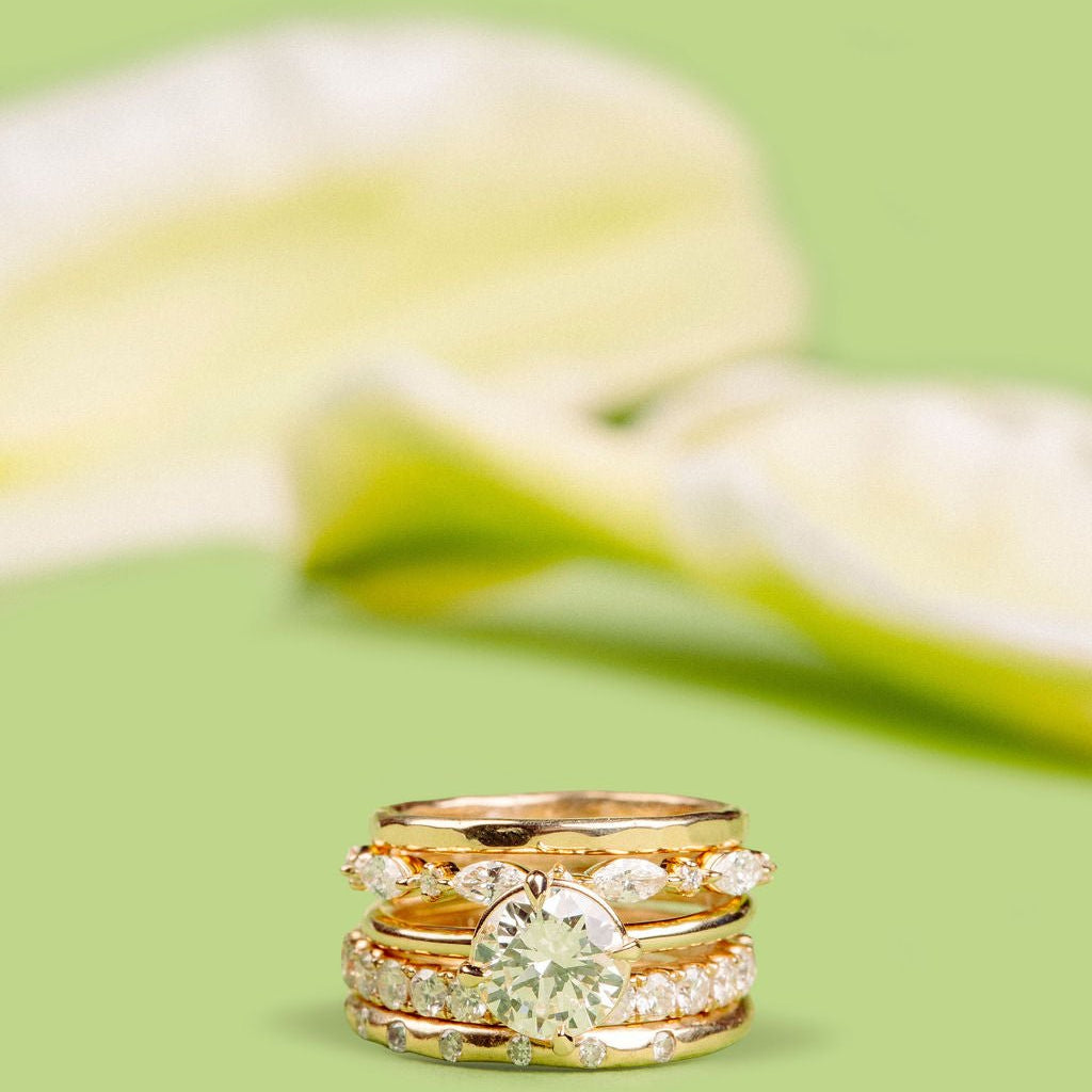 Trend Spotlight: Diamond Stacked Wedding Rings for Modern Brides - MTD