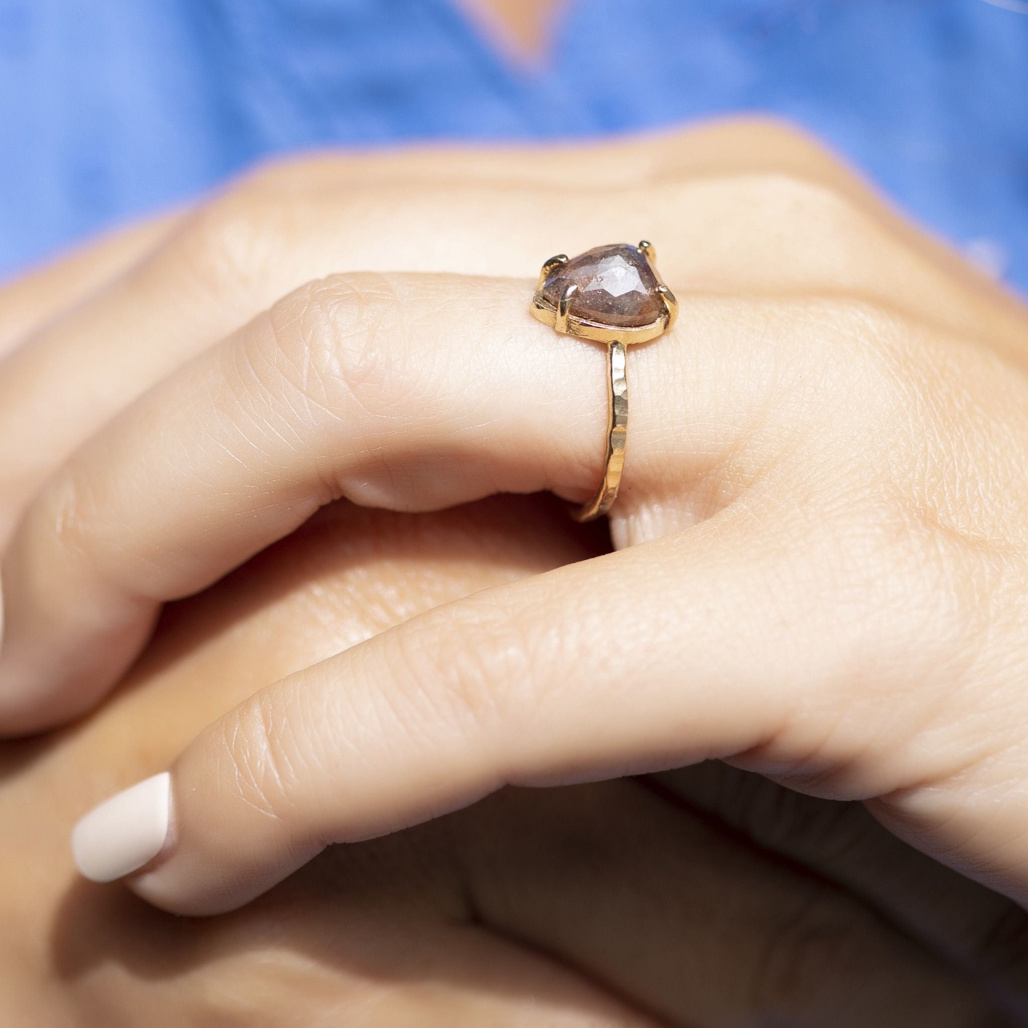 The Art and Meaning Behind Hand Hammered Wedding Bands - MTD