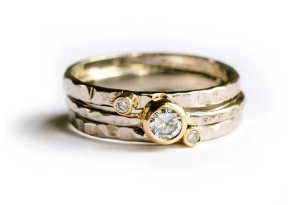 The Secret to Mixing Metals in Your Engagement Ring and Wedding Band Stack (And Why the Old Rules Don't Apply Anymore)