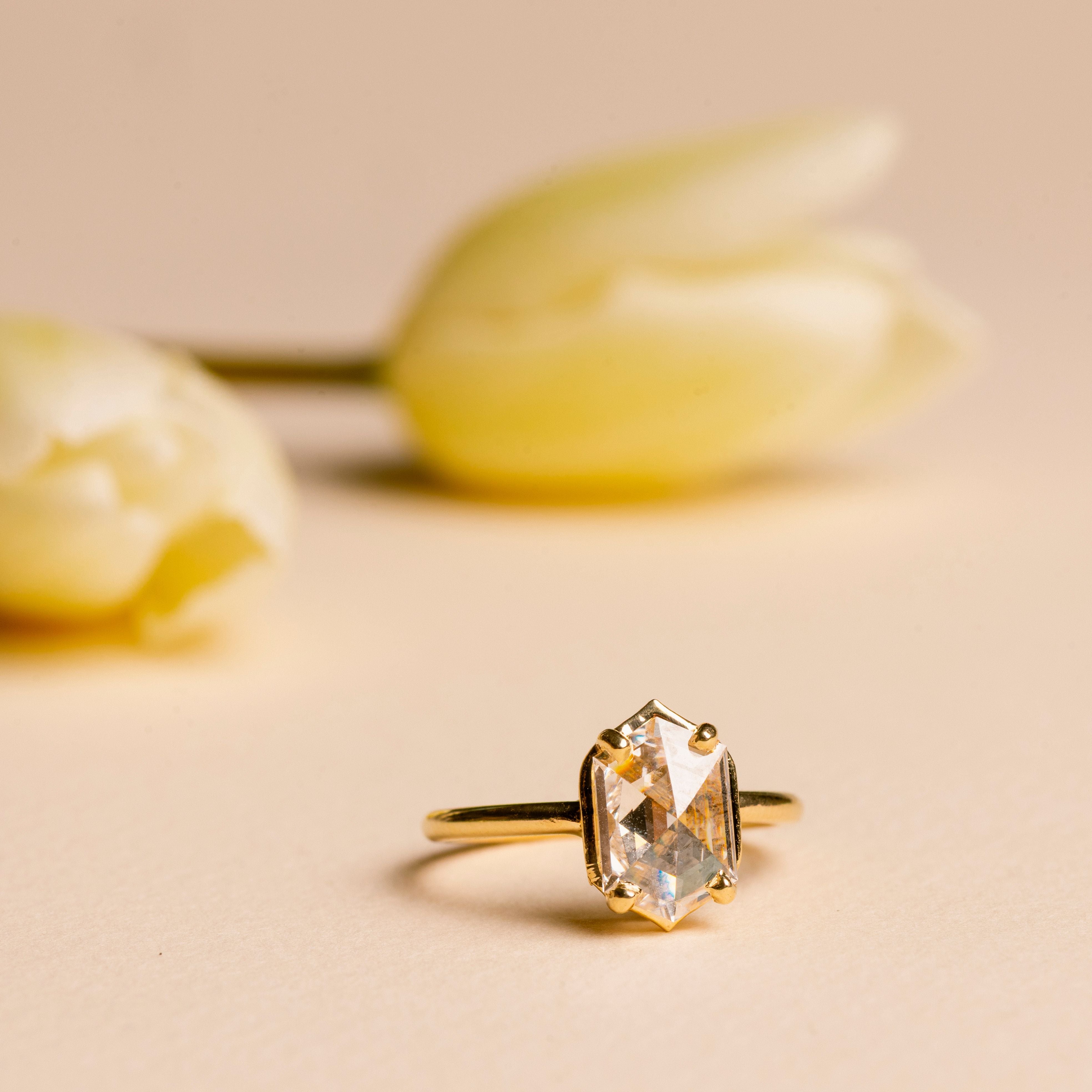 Why the Elongated Hexagon is the Most Unique Engagement Ring Shape - MTD