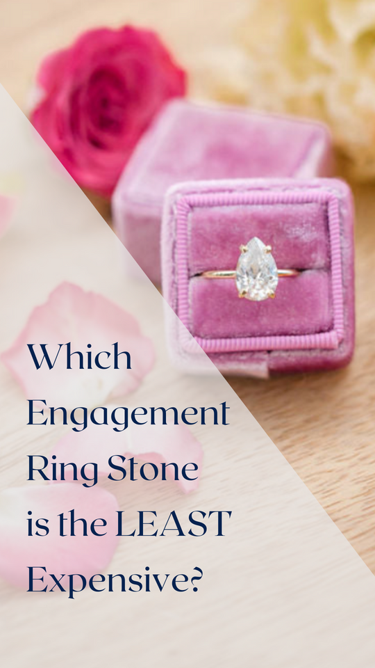 Which Engagement Ring Stone is the Least Expensive?