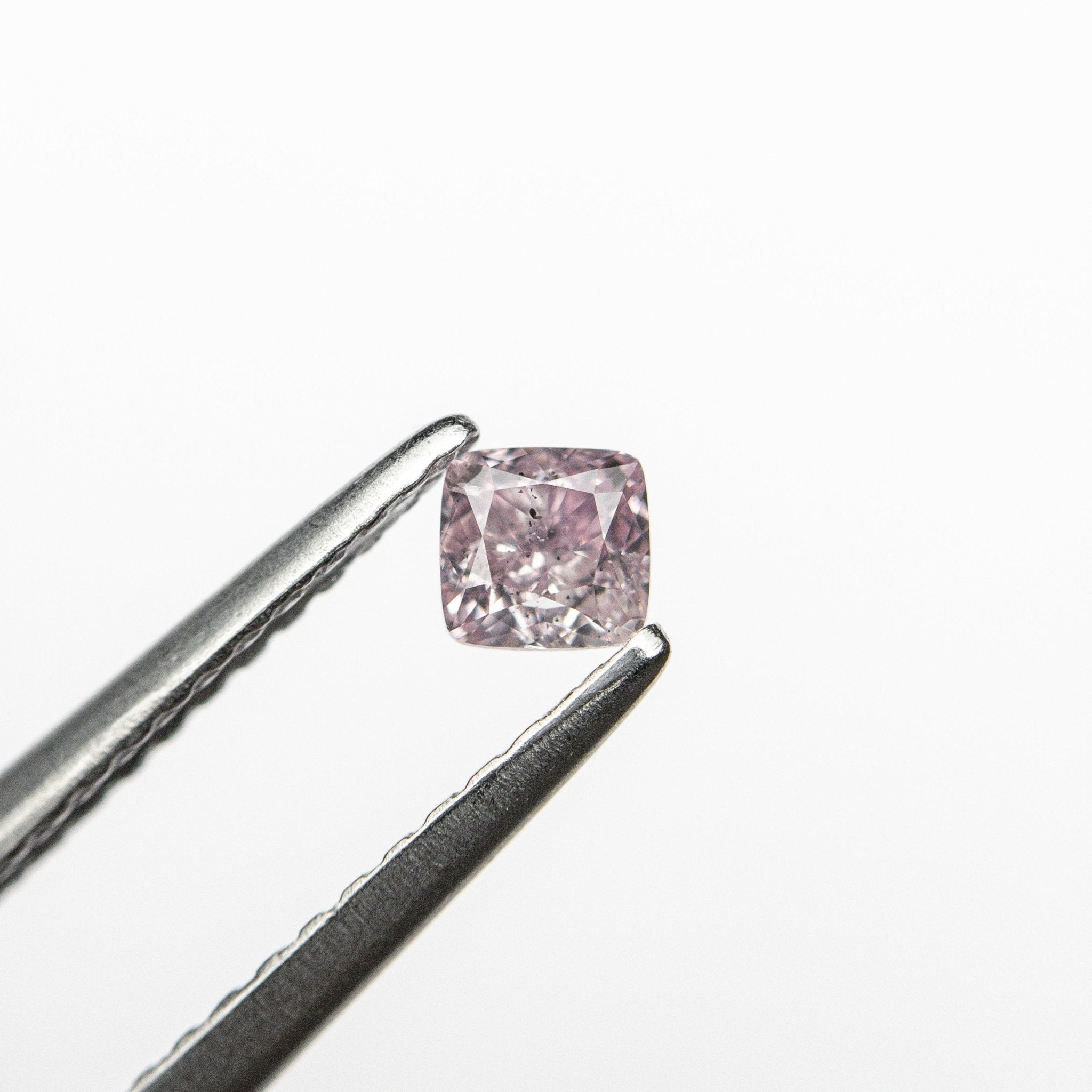 0.20ct 3.16x3.01x2.15mm GIA SI2 Fancy Purple - Pink Cushion Brilliant 🇦🇺 24098 - 01 - MTD