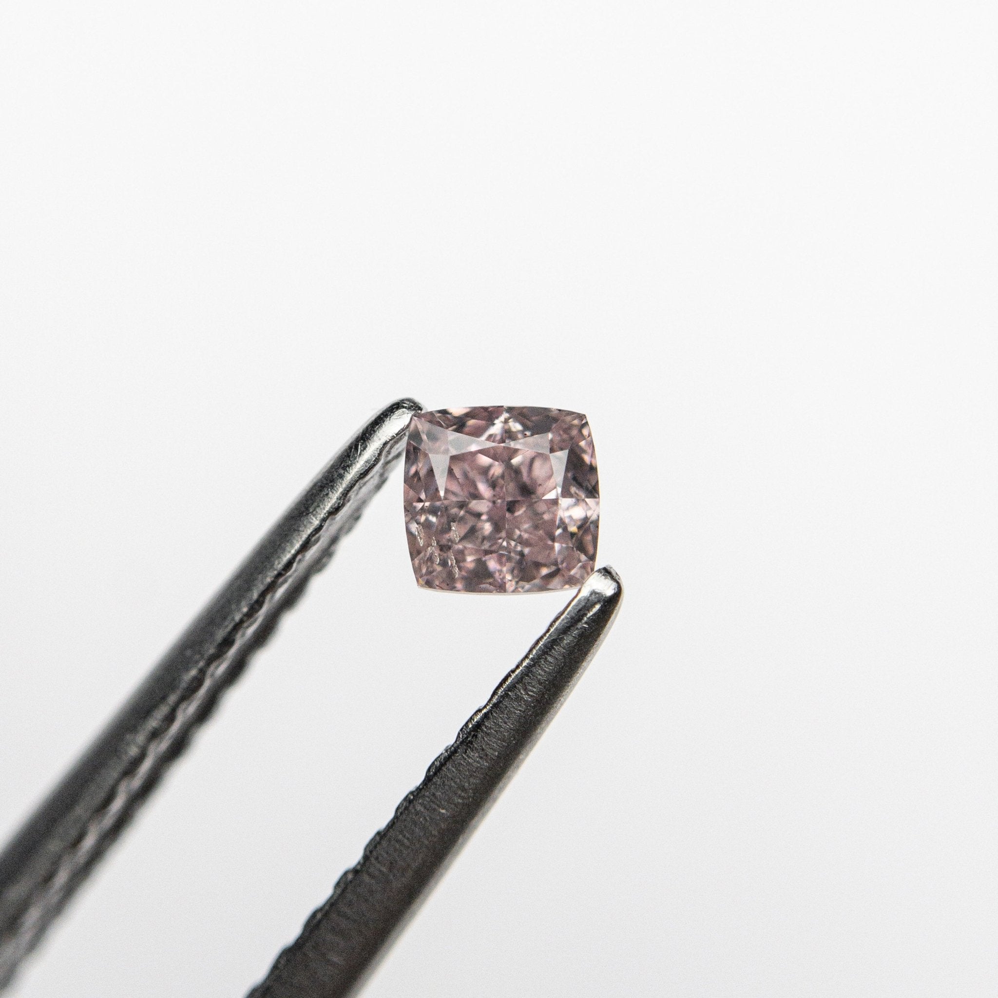 0.20ct 3.16x3.06x2.13mm GIA SI2 Fancy Pink Cushion Brilliant 🇦🇺 24099 - 01 - MTD