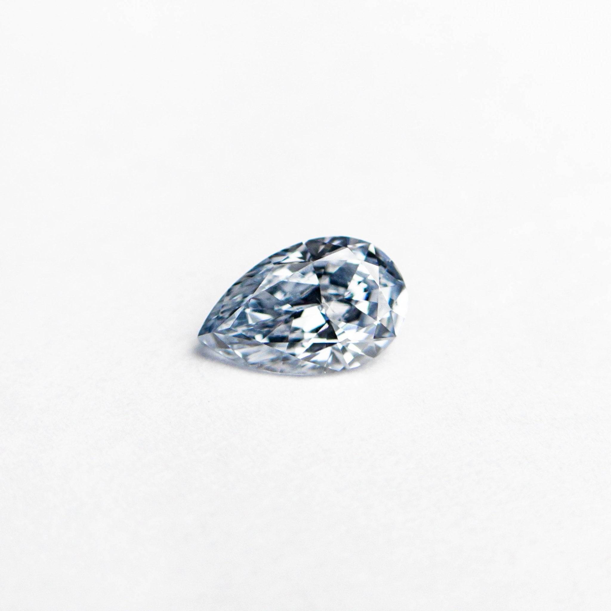 0.20ct 5.17x3.28x1.78mm GIA SI1 Fancy Intense Blue Pear Brilliant 24134-01 - MTD