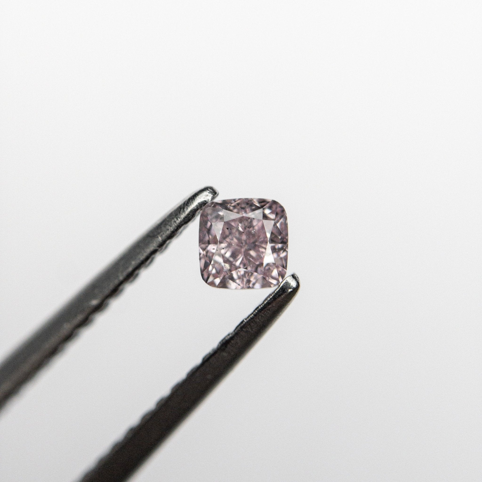 0.21ct 3.09x3.04x2.28mm GIA SI2 Fancy Purplish Pink Cushion Brilliant 🇦🇺 24097 - 01 - MTD
