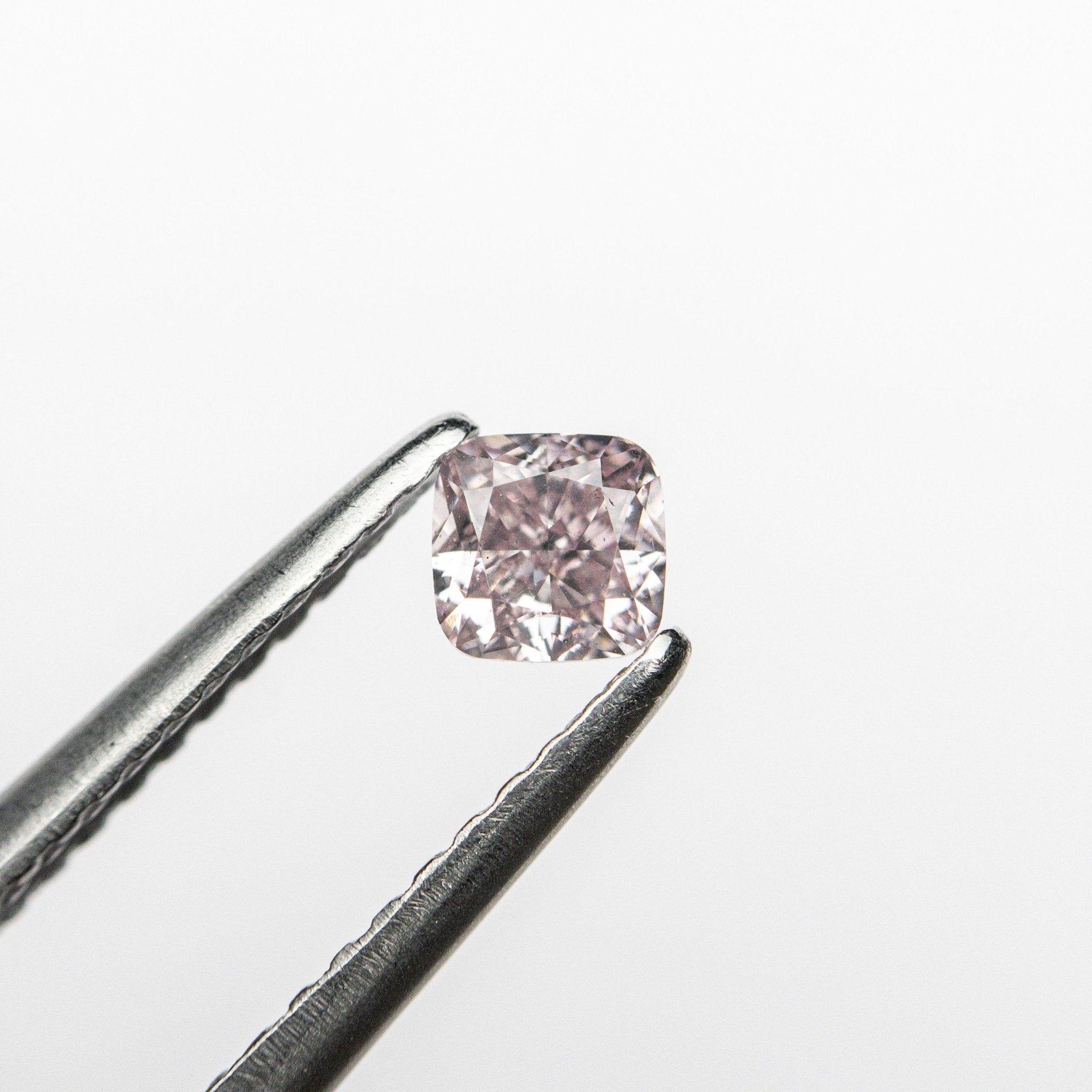 0.26ct 3.42x3.37x2.43mm GIA SI1 Fancy Purplish Pink Cushion Brilliant 🇦🇺 24102 - 01 - MTD