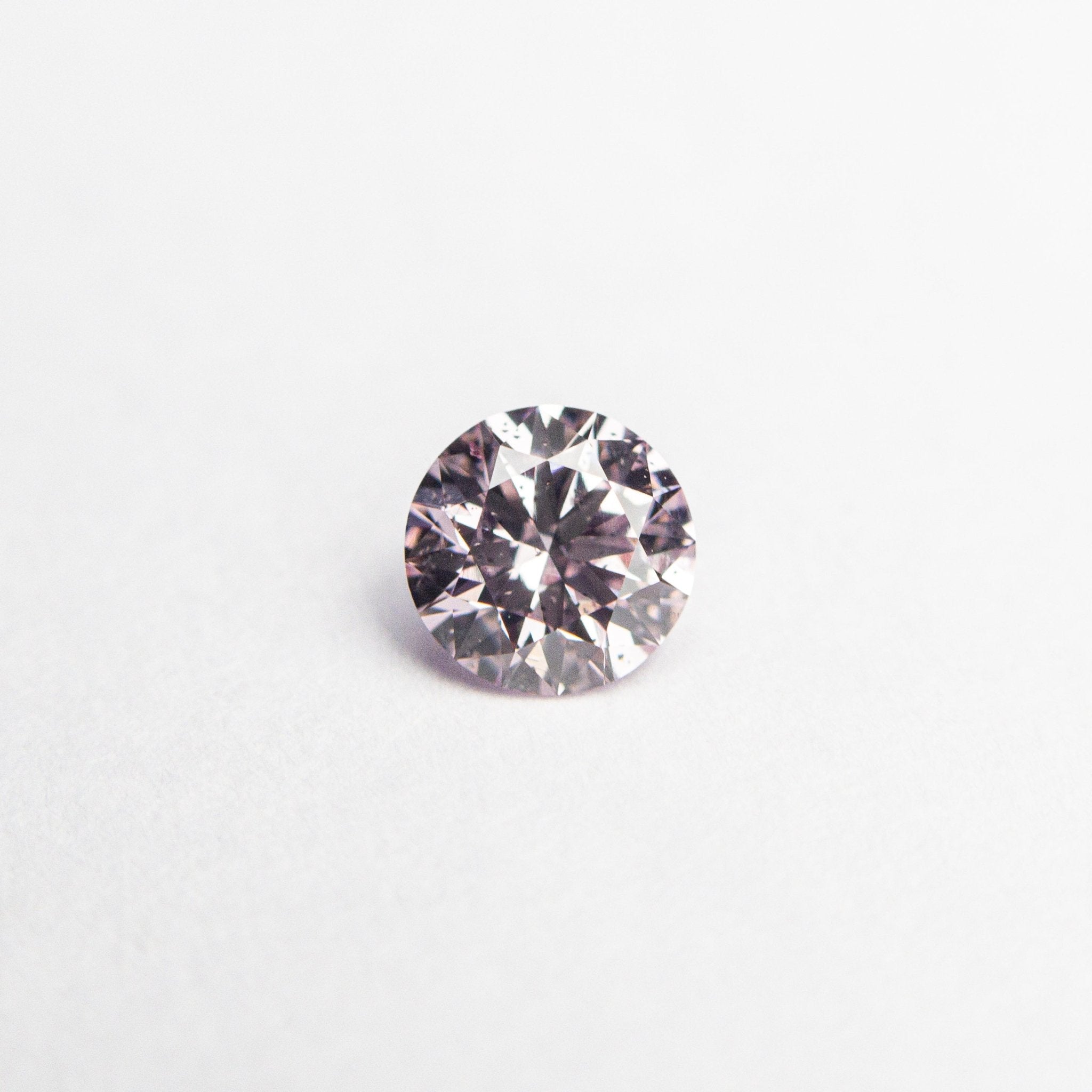 0.28ct 4.28x4.25x2.56mm GIA I1 Fancy Purplish Pink Round Brilliant 24167 - 01 - MTD