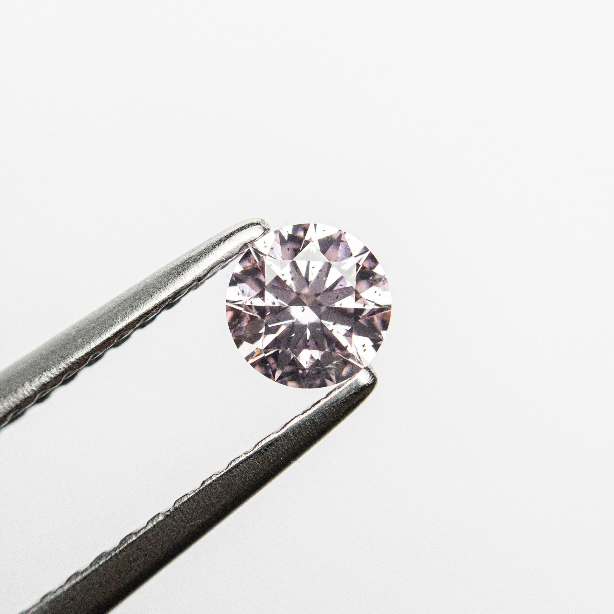 0.28ct 4.28x4.25x2.56mm GIA I1 Fancy Purplish Pink Round Brilliant 24167 - 01 - MTD