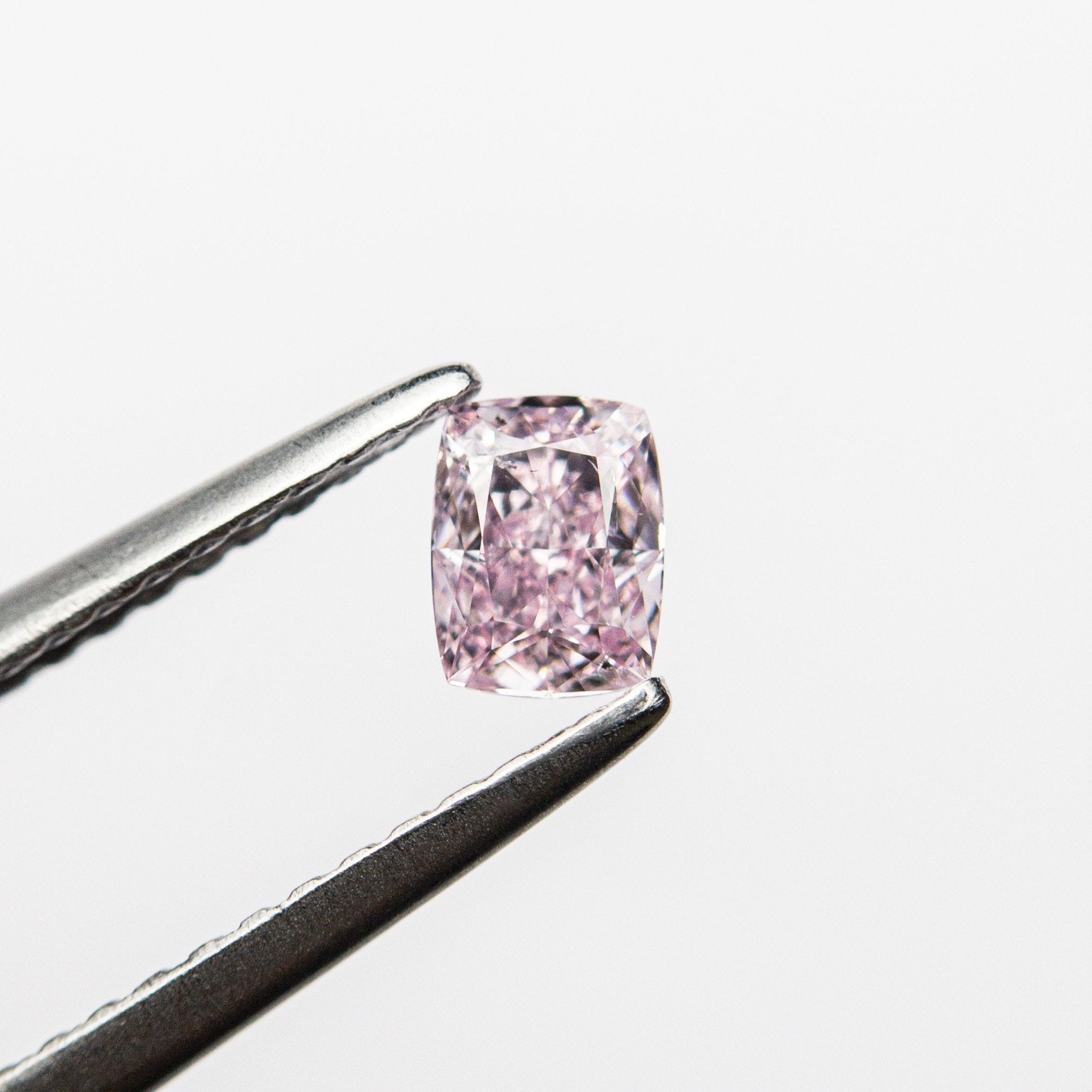 0.30ct 4.43x3.39x2.27mm GIA SI2 Fancy Intense Purple - Pink Cushion Brilliant 🇨🇦 24164 - 01 - MTD