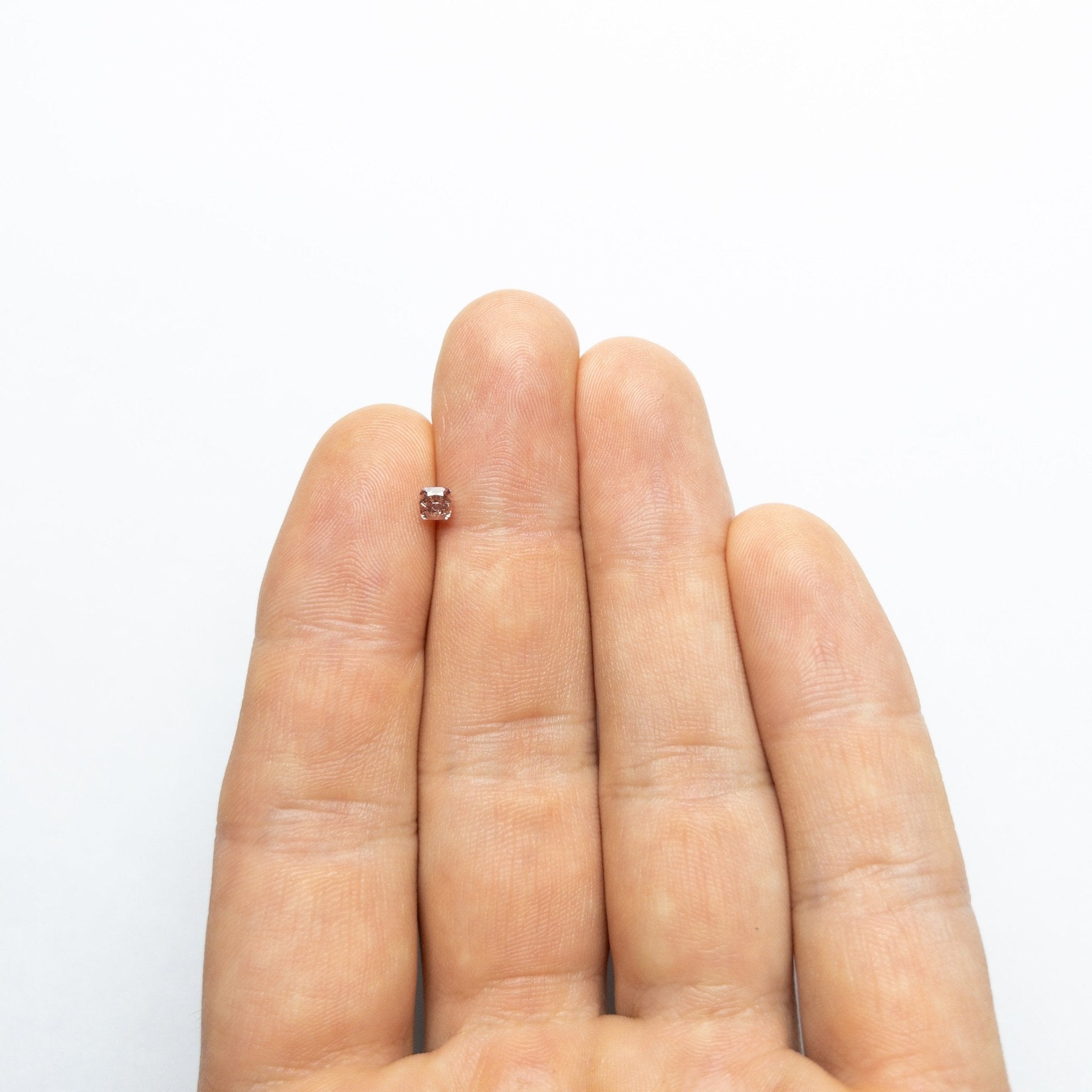 0.31ct 3.57x3.54x2.57mm GIA SI1 Fancy Deep Brownish Orangy Pink Cushion Brilliant 🇦🇺 24105 - 01 - MTD
