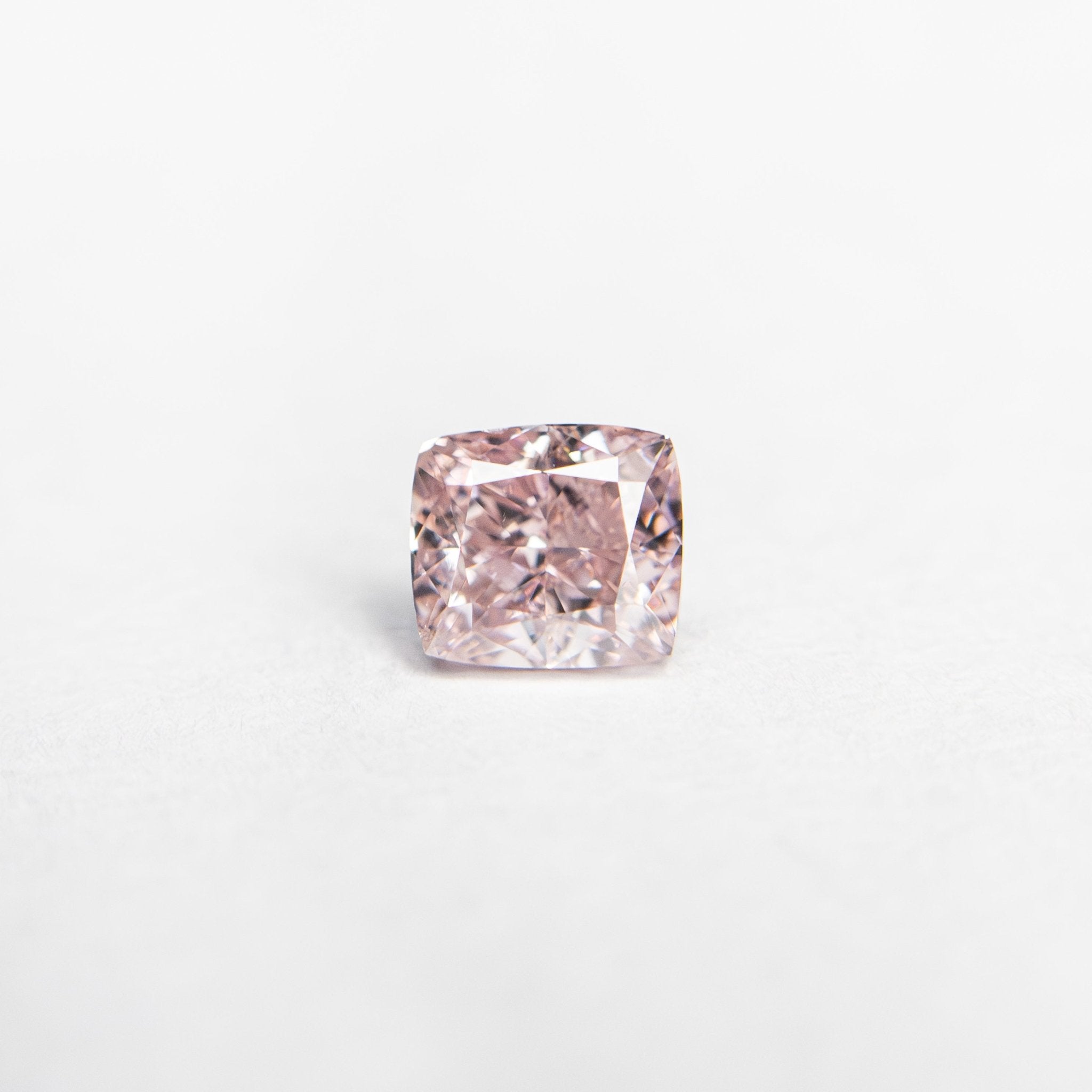 0.37ct 4.02x3.60x2.65mm GIA SI2 Fancy Pink Cushion Brilliant 🇦🇺 24141 - 01 - MTD