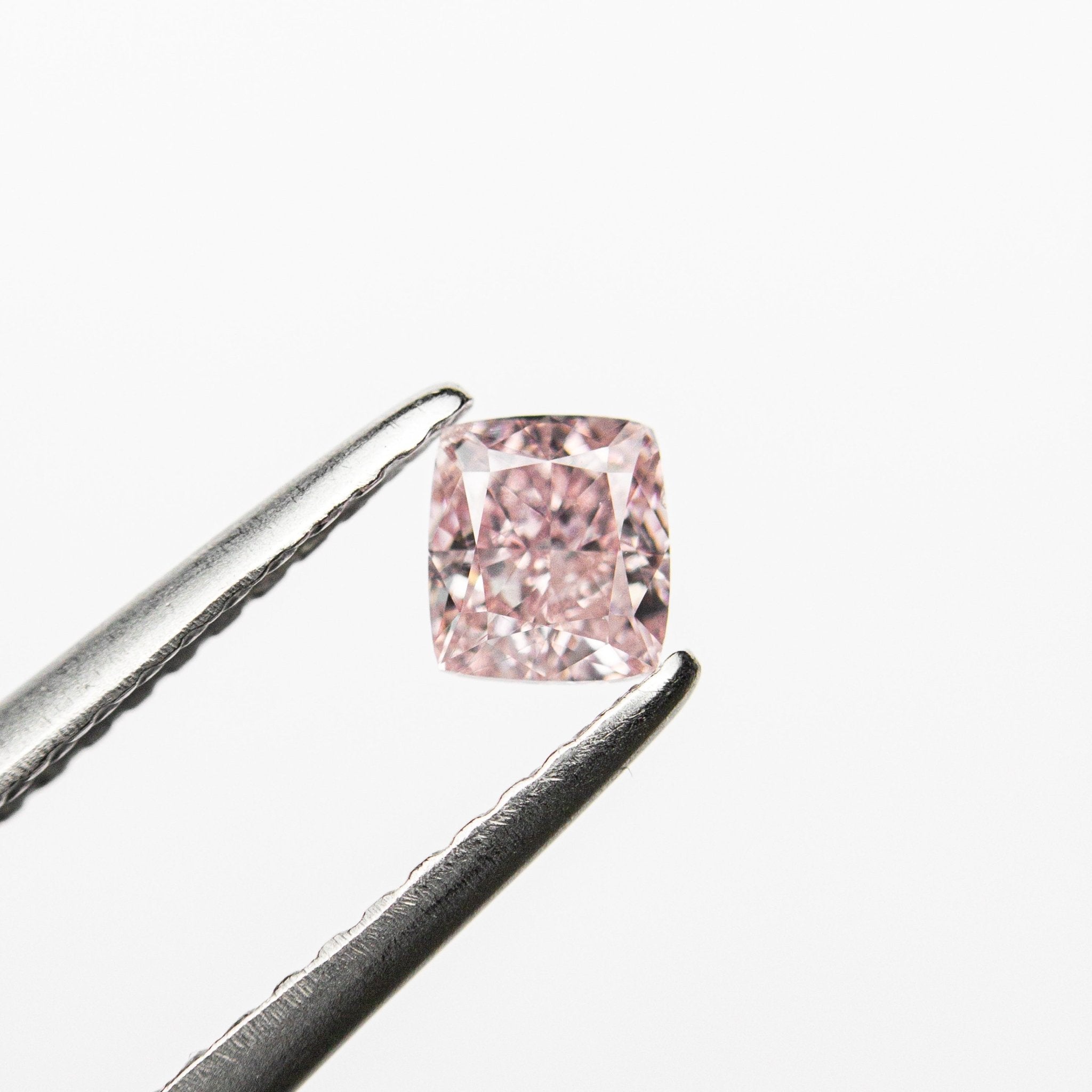 0.37ct 4.02x3.60x2.65mm GIA SI2 Fancy Pink Cushion Brilliant 🇦🇺 24141 - 01 - MTD