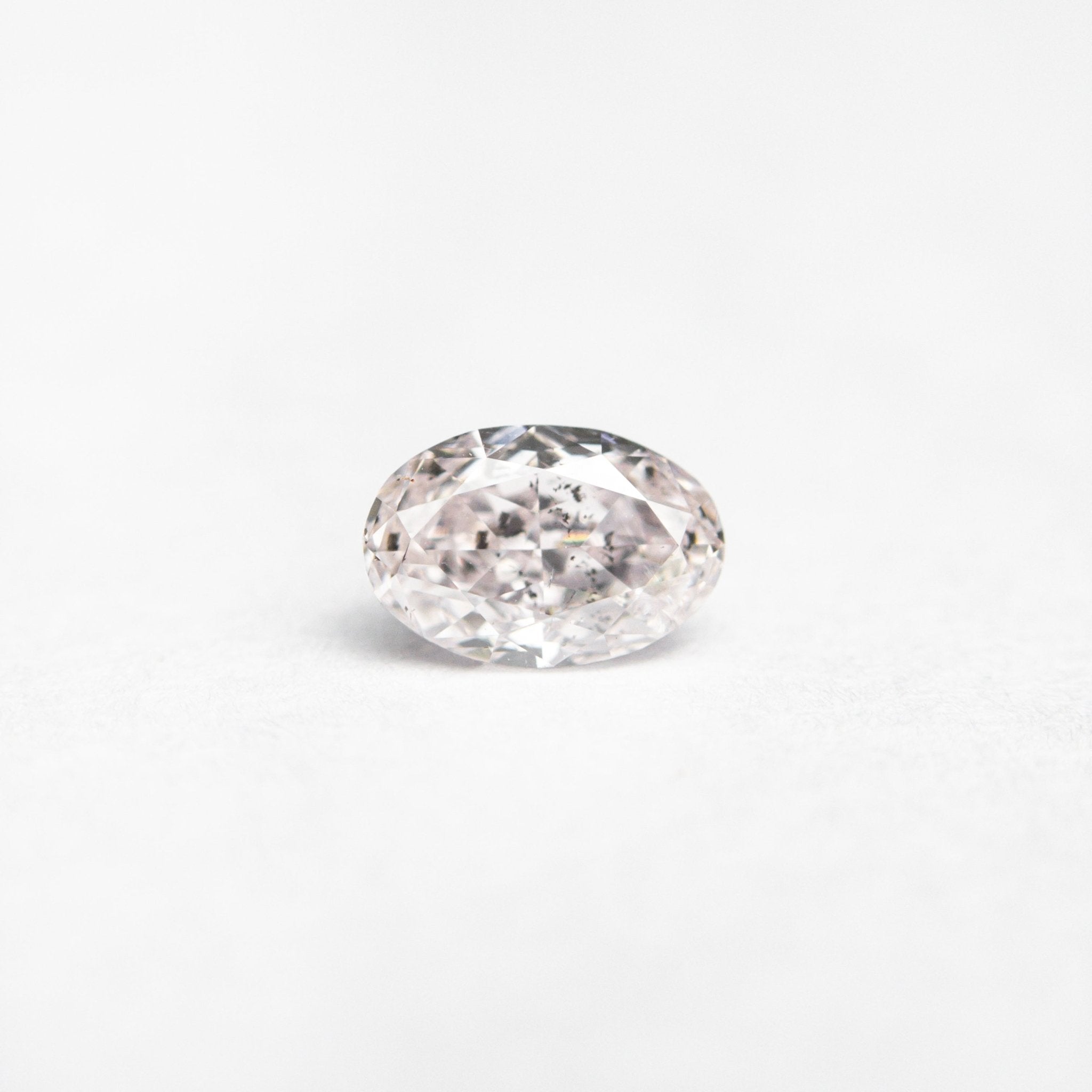 0.40ct 5.38x3.60x2.59mm GIA I1 Fancy Light Pink Oval Brilliant 24094 - 01 - MTD