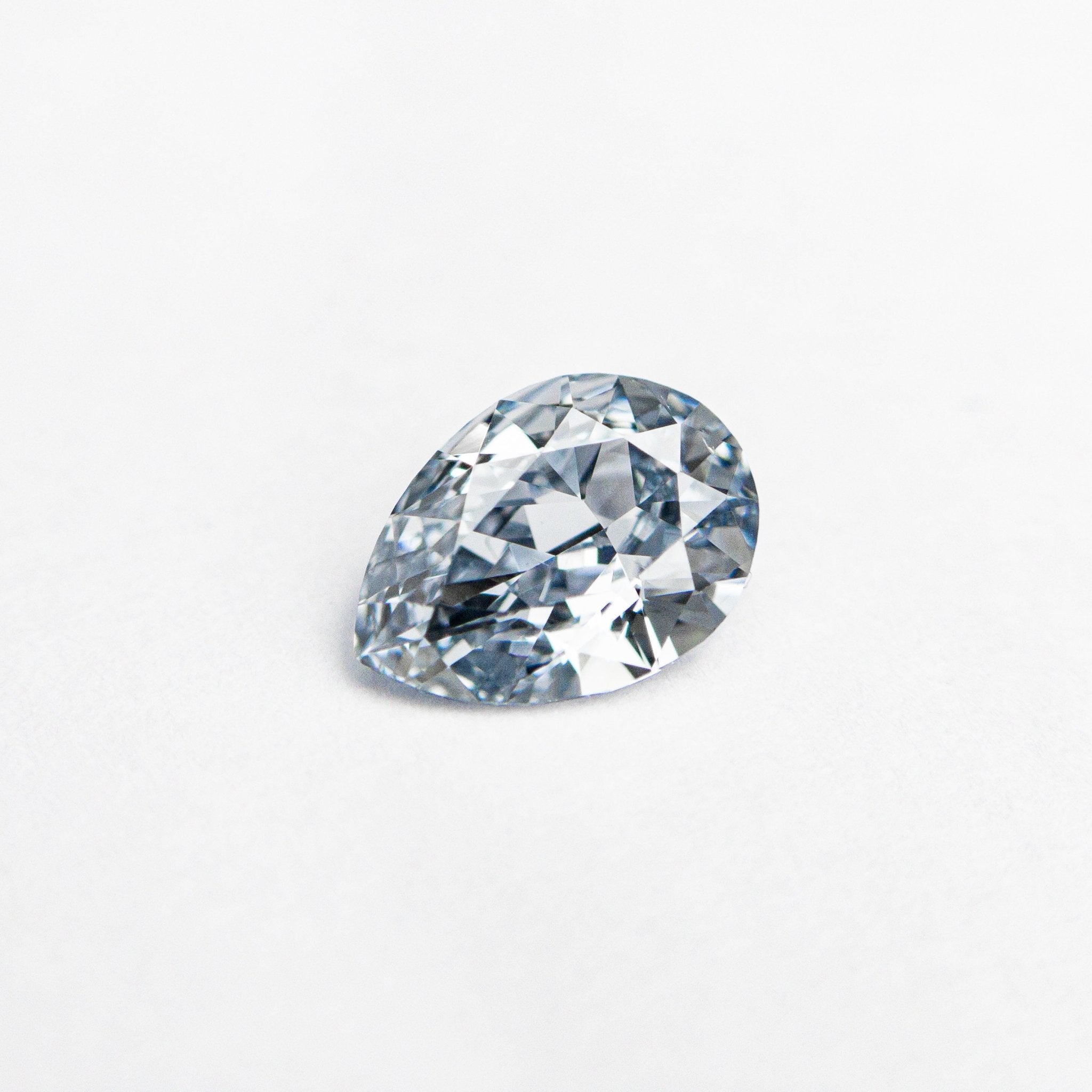 0.41ct 6.28x4.48x2.33mm GIA SI1 Fancy Intense Blue Pear Brilliant 24136-01 - MTD
