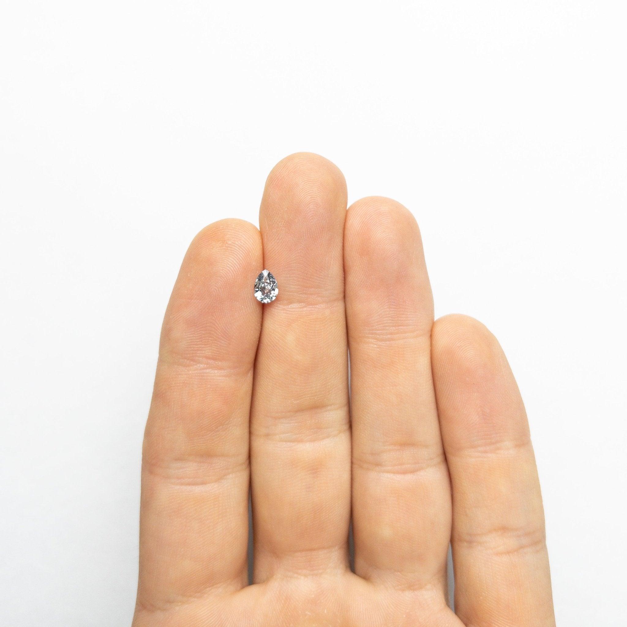 0.41ct 6.28x4.48x2.33mm GIA SI1 Fancy Intense Blue Pear Brilliant 24136-01 - MTD