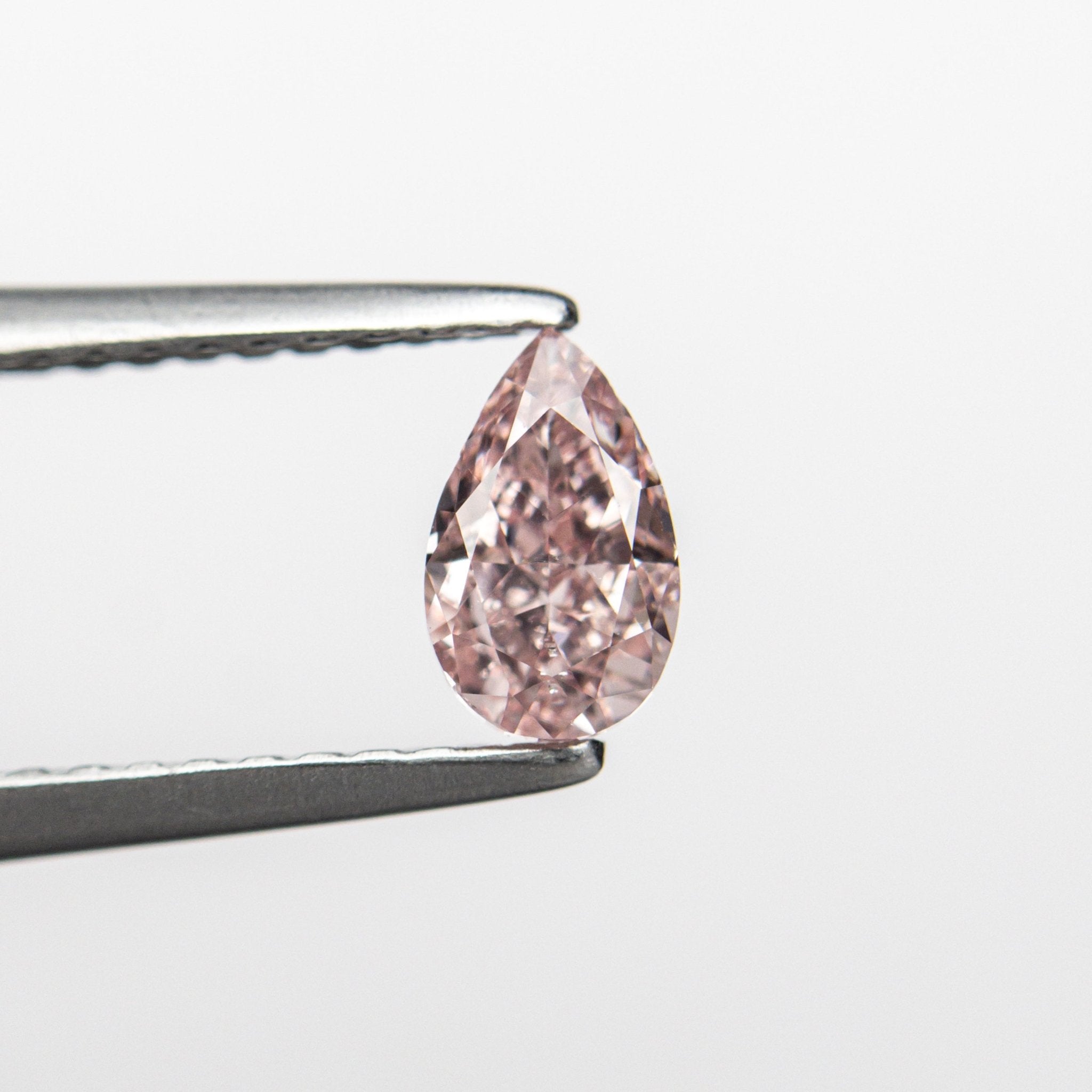 0.50ct 6.21x3.75x2.84mm GIA SI2 Fancy Orangy Pink Pear Brilliant 24130 - 01 - MTD