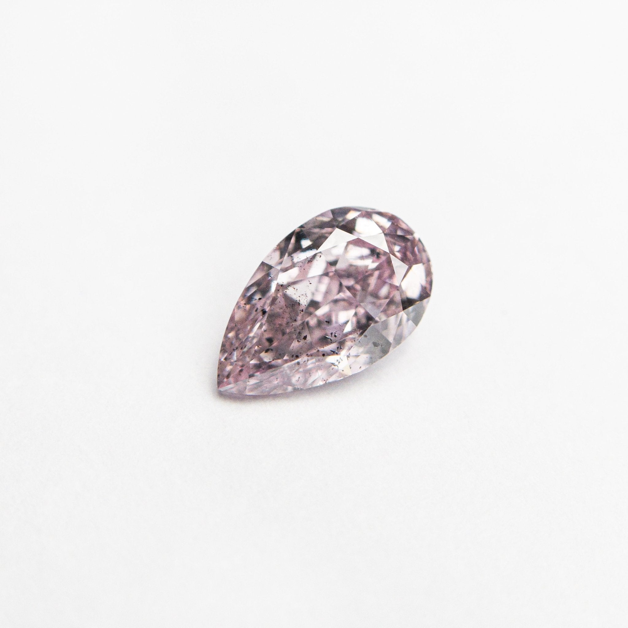 0.50ct 6.68x4.07x2.65mm GIA SI2 Fancy Purplish Pink Pear Brilliant 🇦🇺 24125 - 01 - MTD