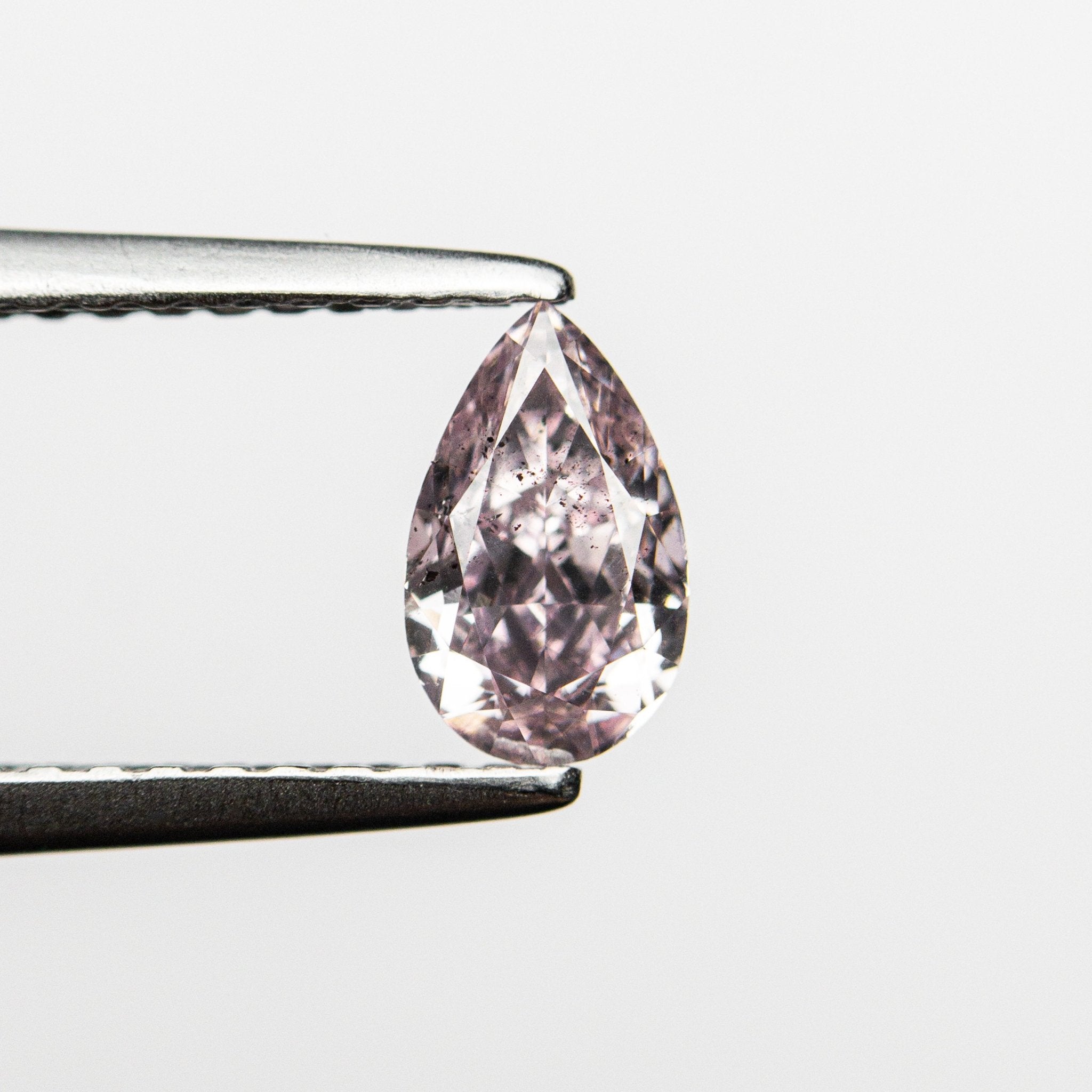 0.50ct 6.68x4.07x2.65mm GIA SI2 Fancy Purplish Pink Pear Brilliant 🇦🇺 24125 - 01 - MTD