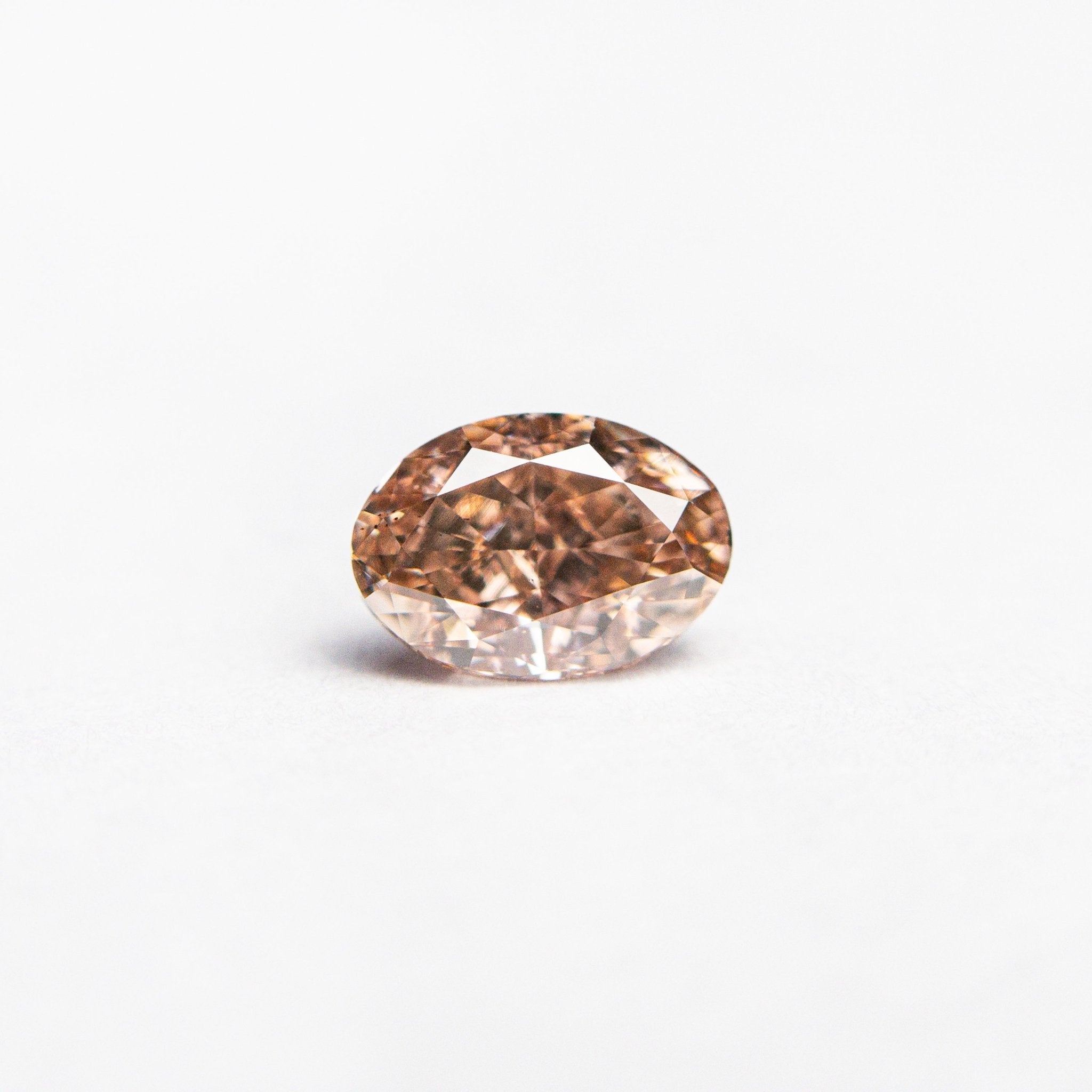 0.53ct 5.75x4.03x2.87mm GIA VS2 Fancy Brownish Orangy Pink Oval Brilliant 🇦🇺 24158 - 01 - MTD