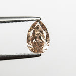 0.68ct 7.06x4.68x2.76mm VS2 Fancy Brownish Pink Pear Brilliant 🇦🇺 24112-01 - MTD