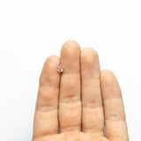 0.68ct 7.06x4.68x2.76mm VS2 Fancy Brownish Pink Pear Brilliant 🇦🇺 24112-01 - MTD