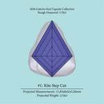 5.78ct VS2 C2 Pre - Cut Canadian Champagne Diamond 27941 - MTD