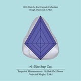 5.78ct VS2 C2 Pre - Cut Canadian Champagne Diamond 27941 - MTD
