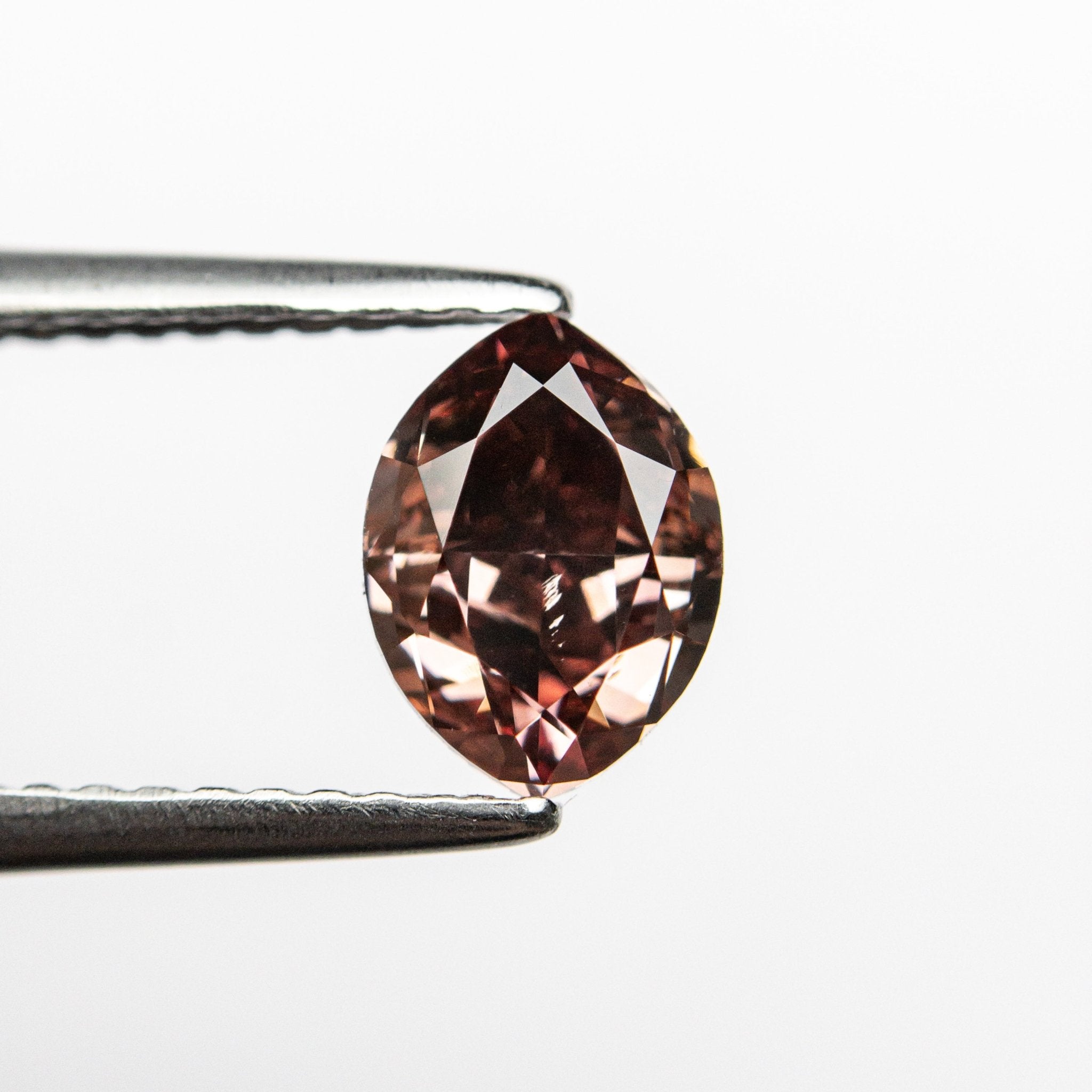 1.00ct 7.28x5.36x3.53mm GIA SI1 Fancy Deep Orangy Pink Marquise Brilliant 🇦🇺 24109 - 01 - MTD