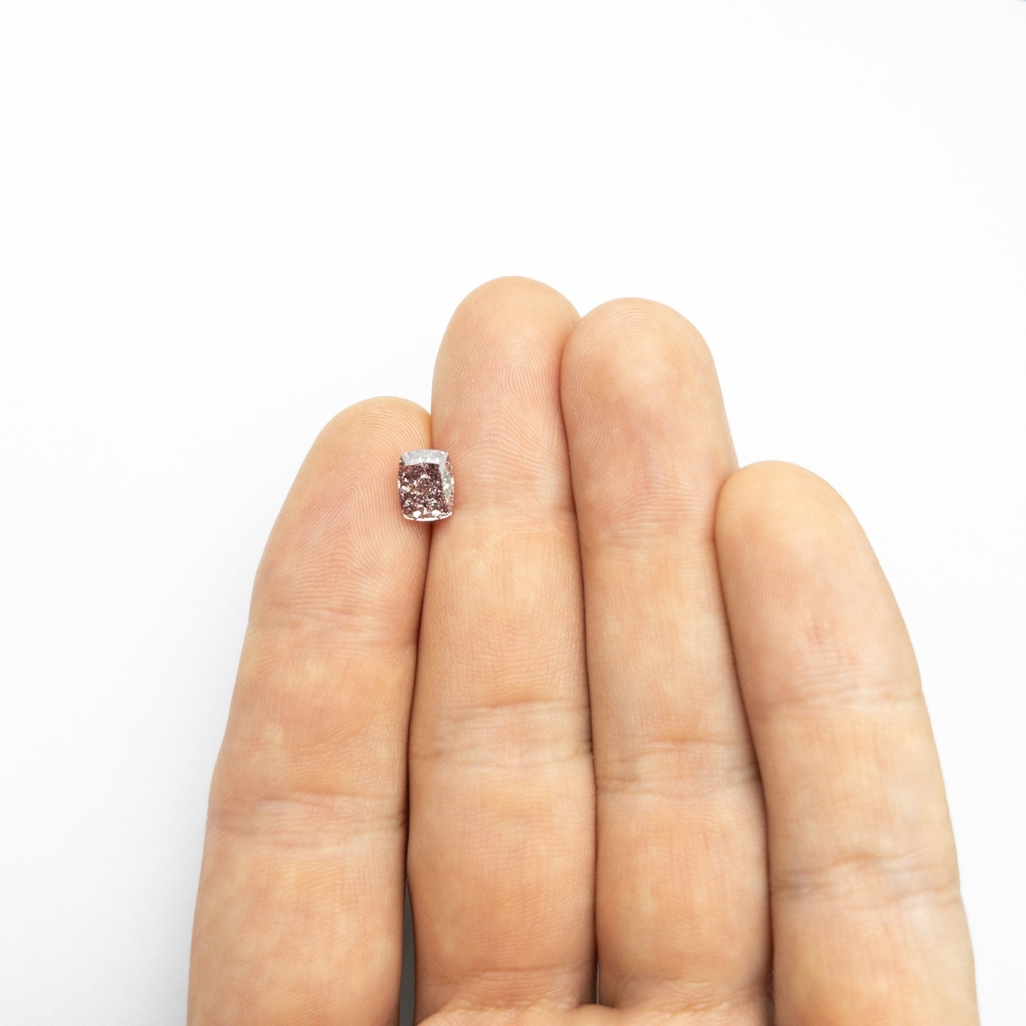 1.76ct 7.65x6.01x4.18mm GIA VS2 Fancy Brown - Pink Cushion Brilliant 🇨🇦 24111 - 01 - MTD