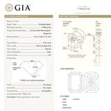 0.36ct 4.46x3.68x2.31mm GIA SI1 Fancy Orangy Pink Cut Corner Rectangle Brilliant 🇦🇺 24123 - 01 - MTD
