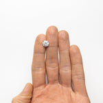 2.13ct 8.46x8.44x4.90mm Fancy Grey Round Brilliant 18268 - 01 - MTD