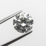 2.01ct 8.07x8.01x5.03mm GIA SI1 Fancy Light Grey Round Brilliant 18868-01 - MTD