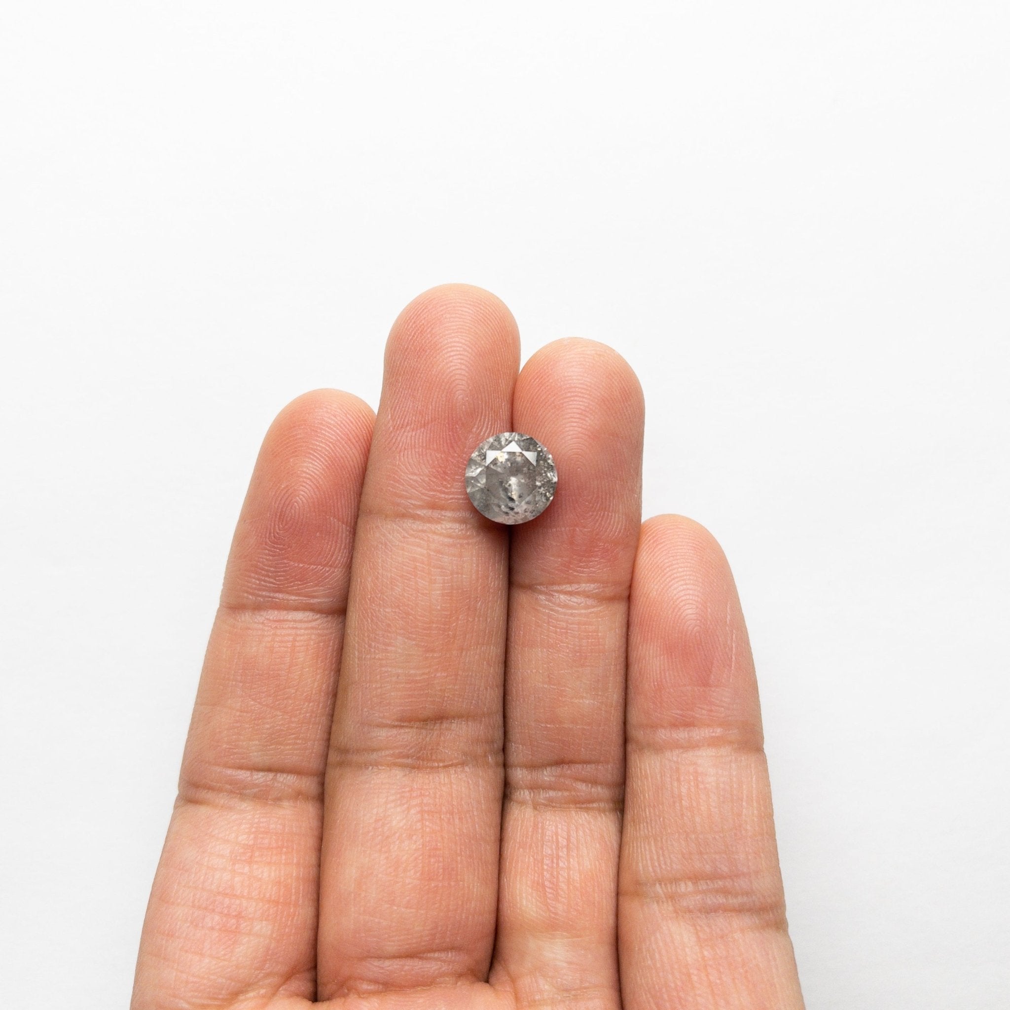 3.66ct 9.57x9.54x6.16mm Round Brilliant 18929-09 - MTD