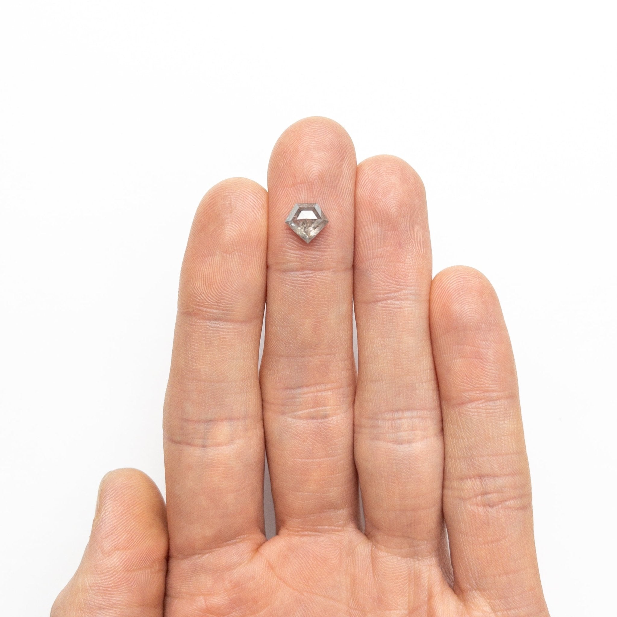 1.63ct 8.13x7.37x3.84mm Shield Rosecut 18967 - 04 - MTD