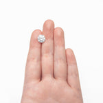4.00ct 10.13x10.12x6.25mm GIA I2 Fancy White Round Brilliant 19263 - 01 - MTD
