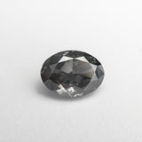 1.55ct 8.56x6.22x3.78mm GIA I1 Fancy Grey Oval Brilliant 19266 - 01 - MTD