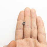 1.55ct 8.56x6.22x3.78mm GIA I1 Fancy Grey Oval Brilliant 19266 - 01 - MTD