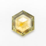 2.70ct 10.80x9.35x3.07mm Hexagon Rosecut Sapphire 19372 - 01 - MTD