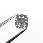 1.00ct 5.74x5.24x3.68mm GIA SI1 Fancy Grey Cushion Brilliant 19412 - 01 - MTD