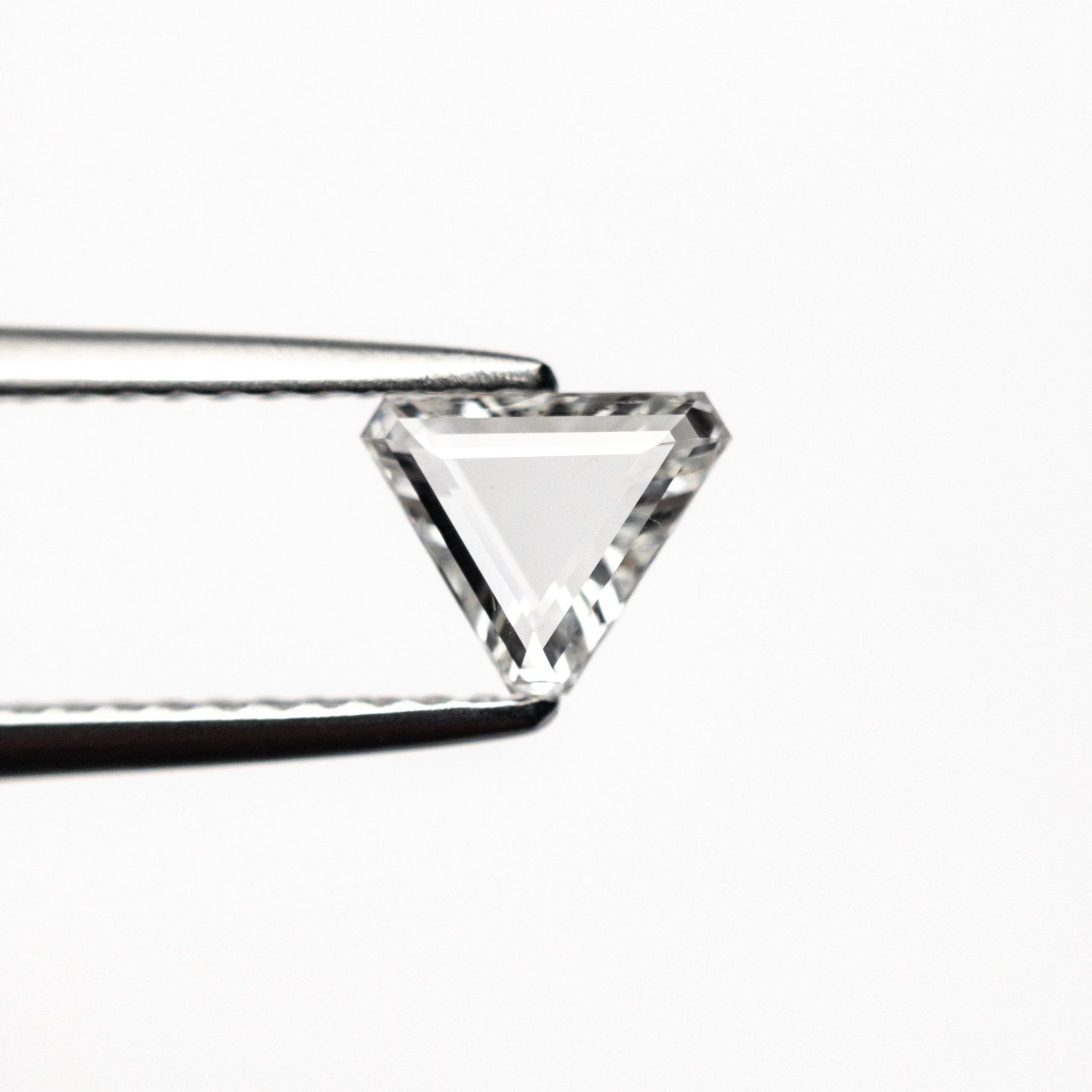 0.50ct 5.51x6.09x1.83mm SI2 F Cut Corner Triangle Portrait Cut 19438 - 35 - MTD
