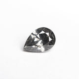 1.01ct 7.90x5.53x3.71mm GIA I1 Fancy Dark Grey Pear Brilliant 19544 - 01 - MTD
