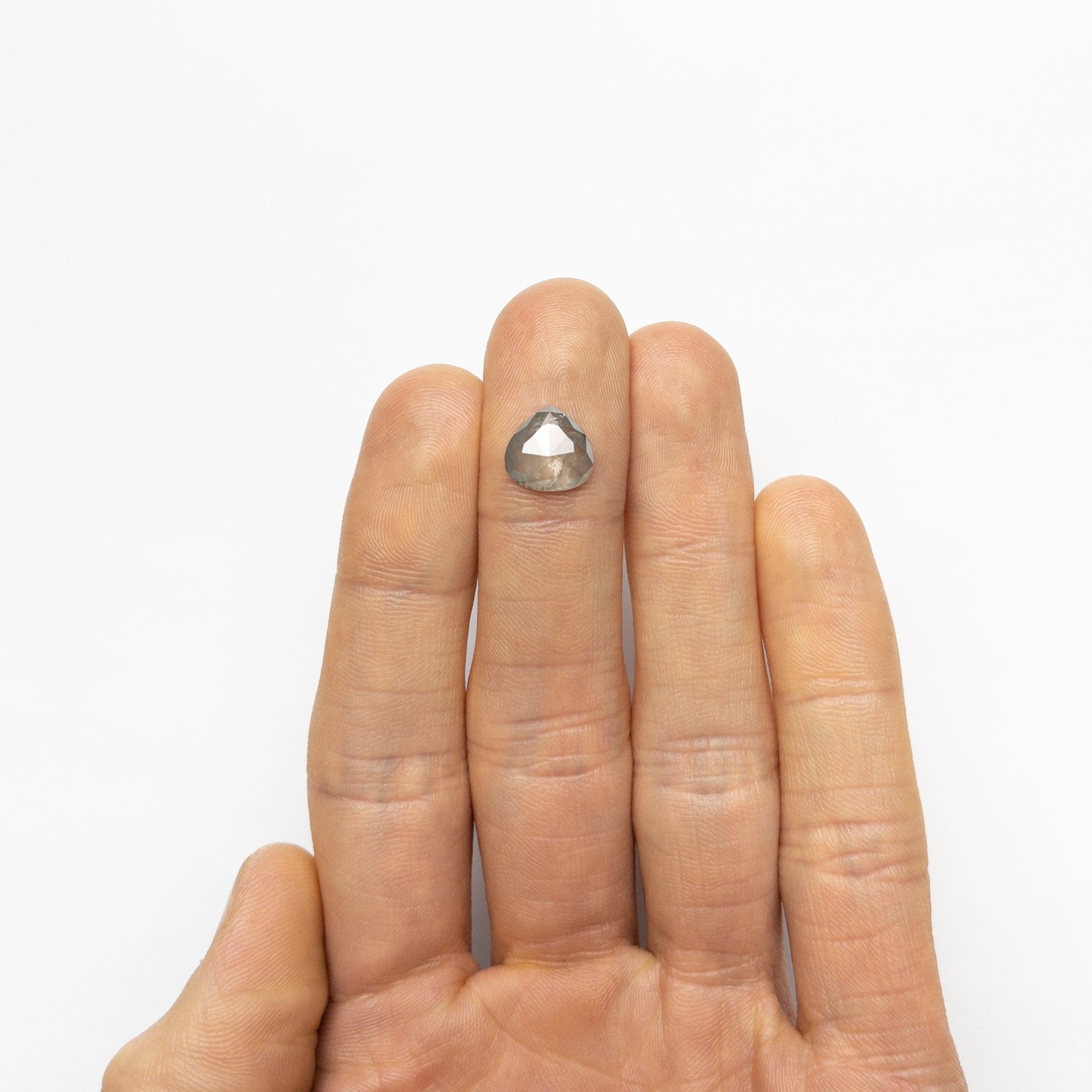 2.29ct 9.82x10.13x2.81mm Pear Rosecut 19604 - 05 - MTD