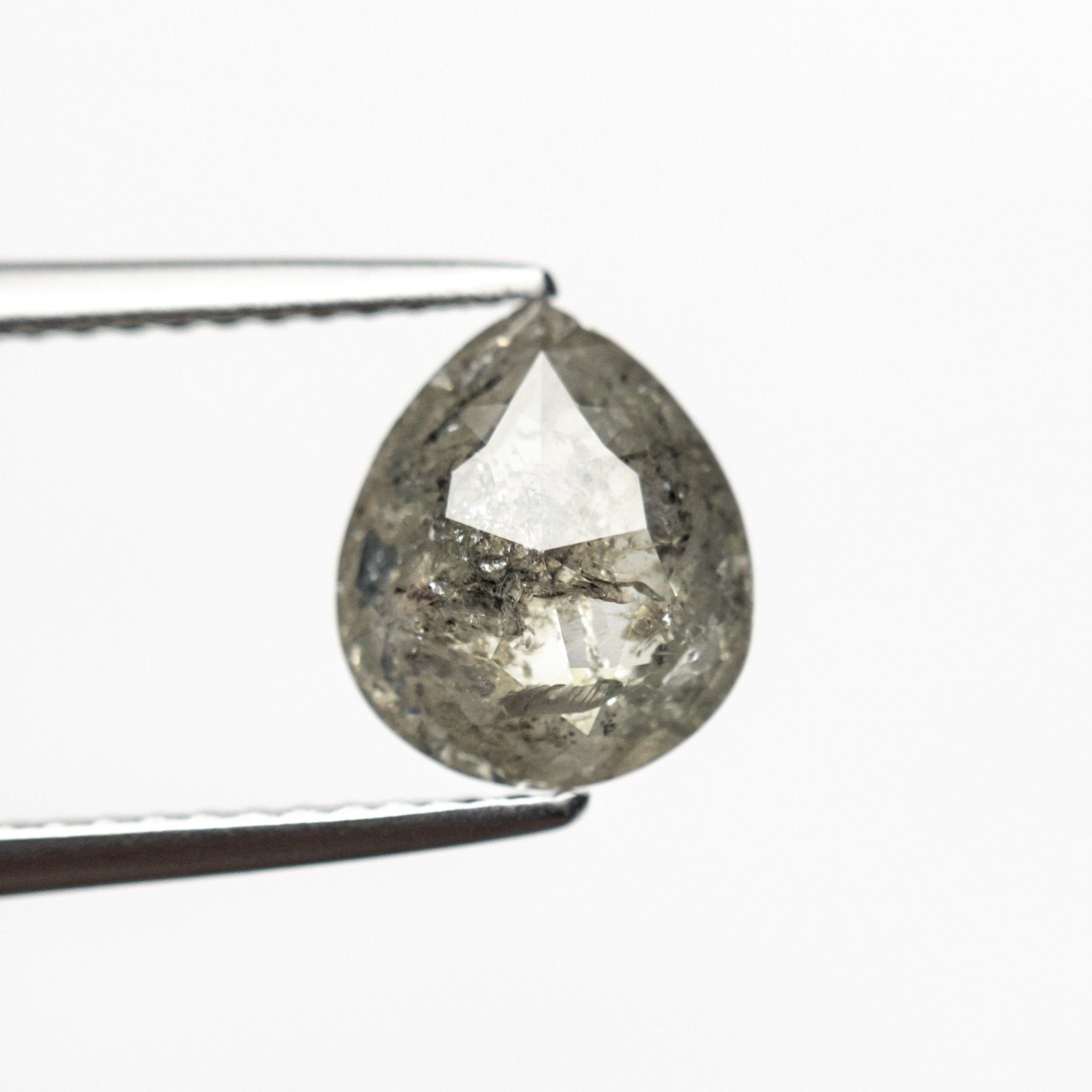 1.81ct 8.76x7.49x3.75mm Pear Rosecut 19604 - 13 - MTD