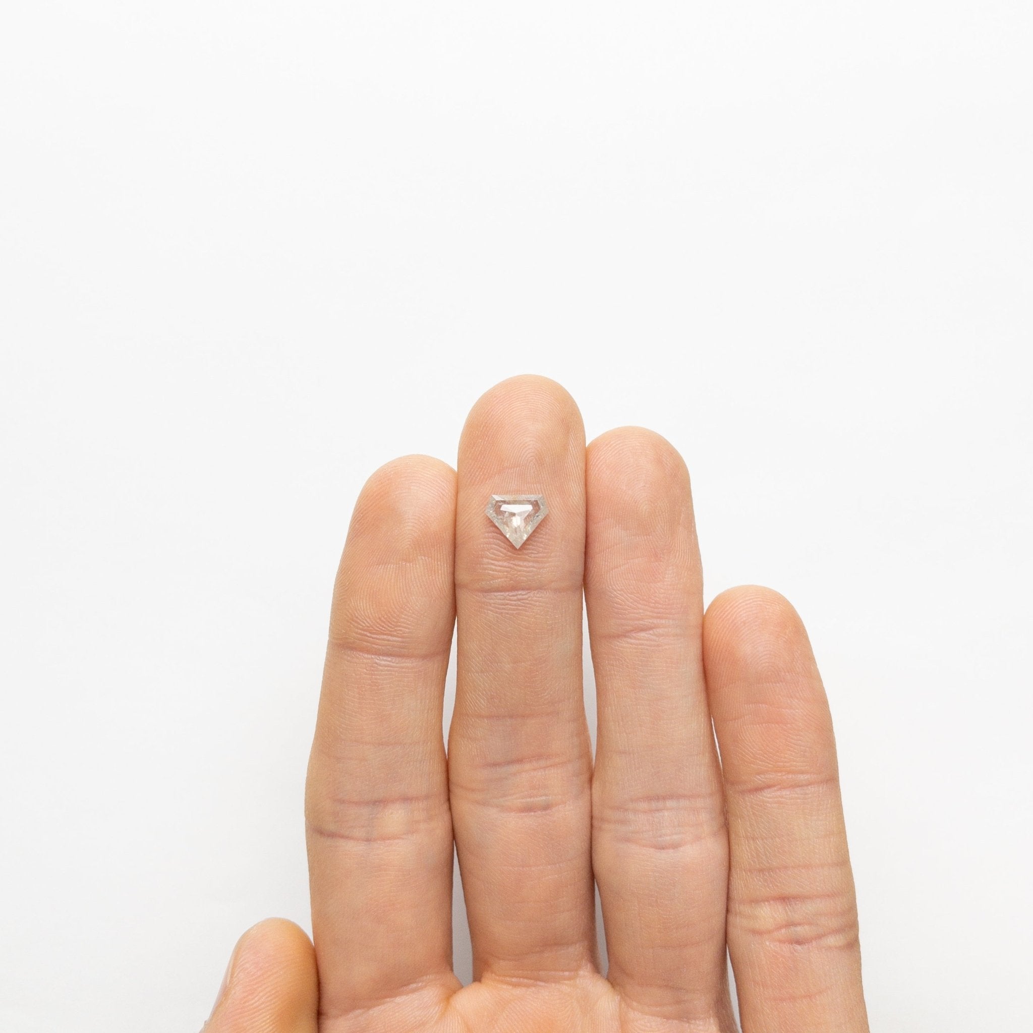 0.97ct 7.01x8.27x2.36mm Shield Rosecut 19617 - 06 - MTD
