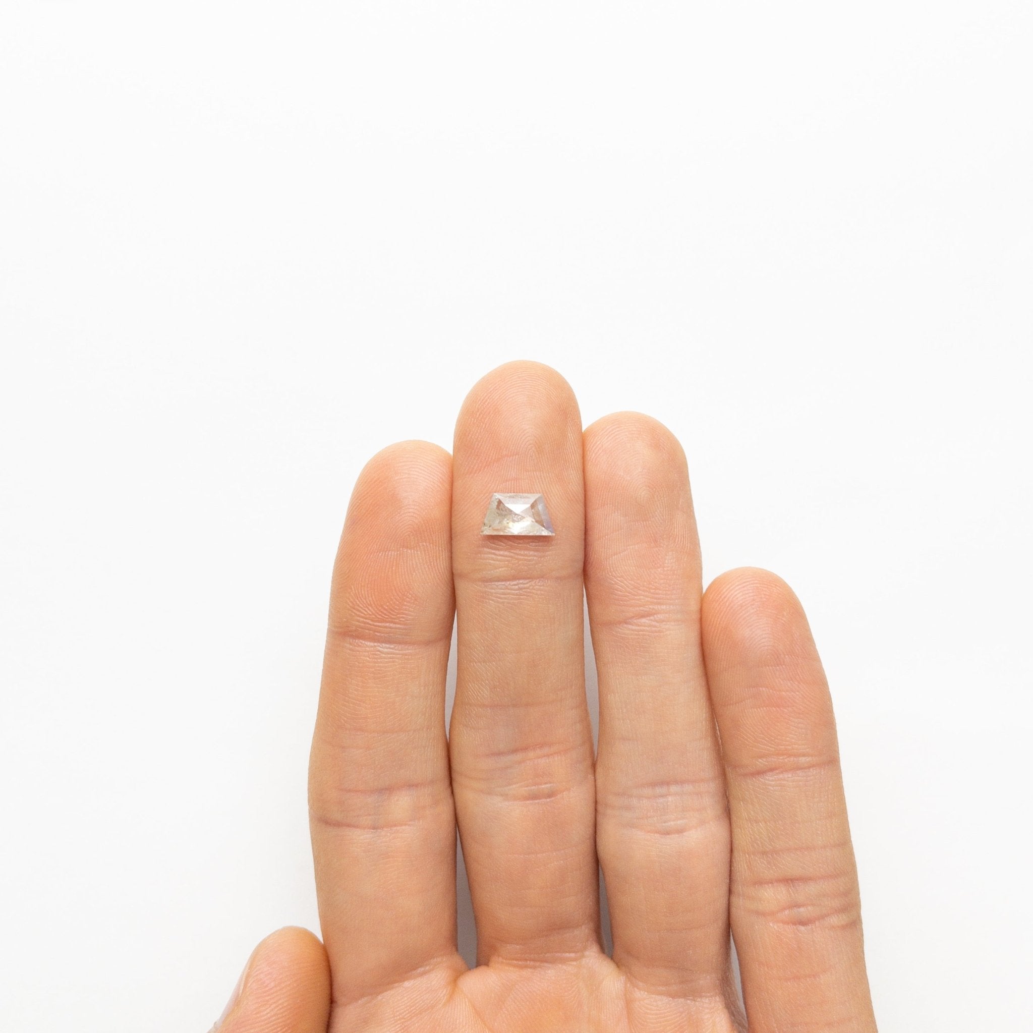 1.44ct 9.63x5.36x2.93mm Trapezoid Rosecut 19617 - 10 - MTD